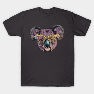 Koala Cool: The Specs 'n' Eucalyptus Tee T-Shirt
